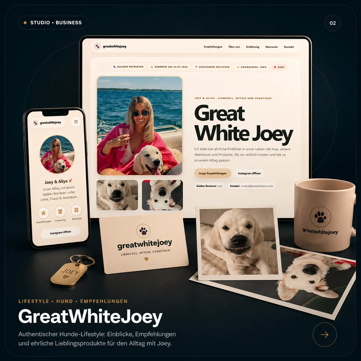 Projekt Great White Joey – Web · Affiliate · Content